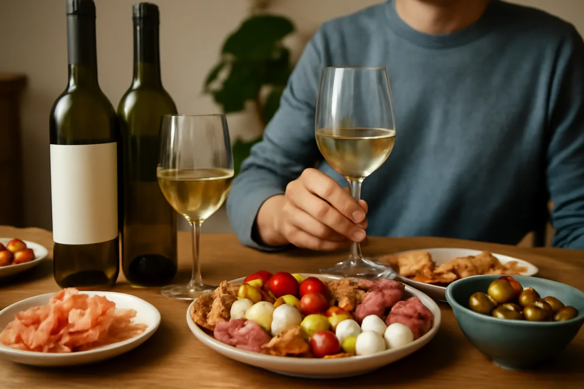 Vini per antipasti misti: come scegliere senza sbagliare nelle cene improvvisate