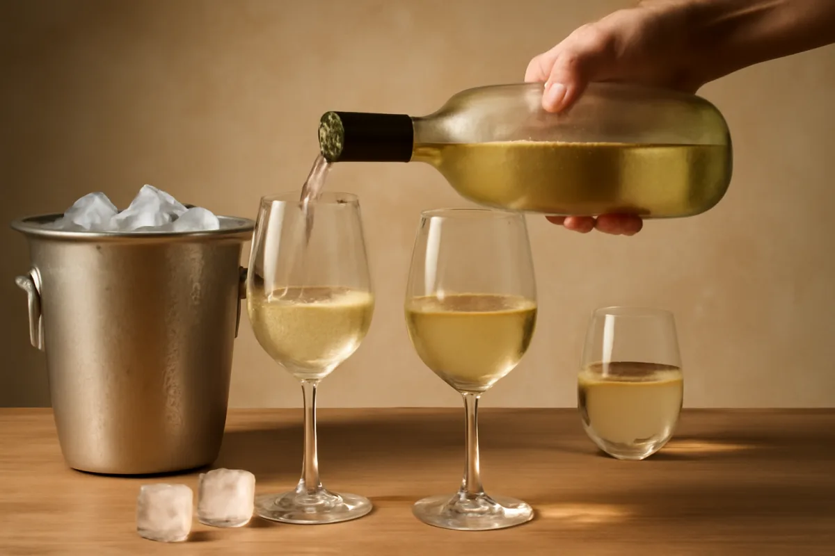 Perché servire il vino bianco più freddo? Il vantaggio che migliora ogni calice