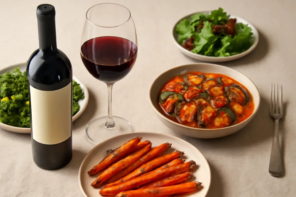 Come abbinare il vino rosso a piatti di verdure: la combinazione che sorprende tutti