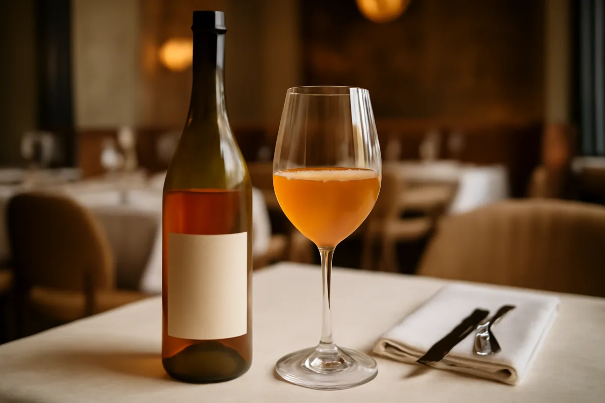 Vino Orange: cosa lo distingue davvero e perché fa tendenza nei ristoranti di nicchia