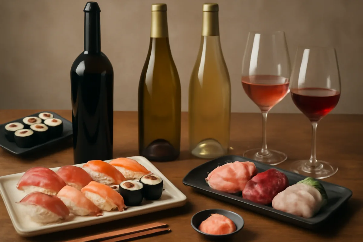Vini per sushi e sashimi: le combinazioni meno scontate che potenziano ogni boccone